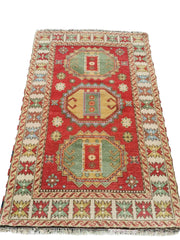 185 x 120 cm Kazak Red Rug - Rugoutlet