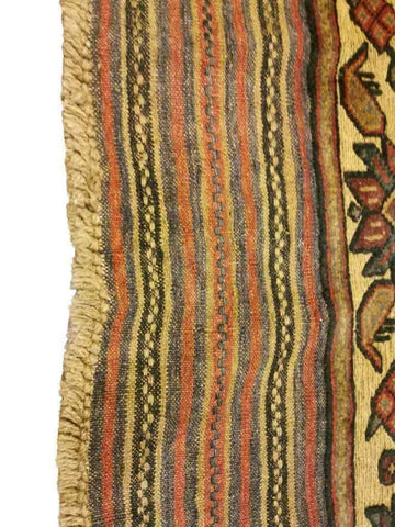 185 x 122 cm Mushwani Tribal Brown Rug - Rugoutlet