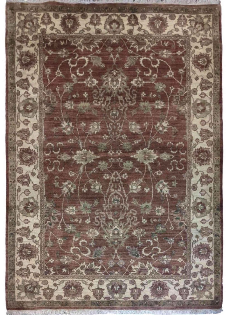 185 x 125 cm ziegler Beige Rug - Rugoutlet