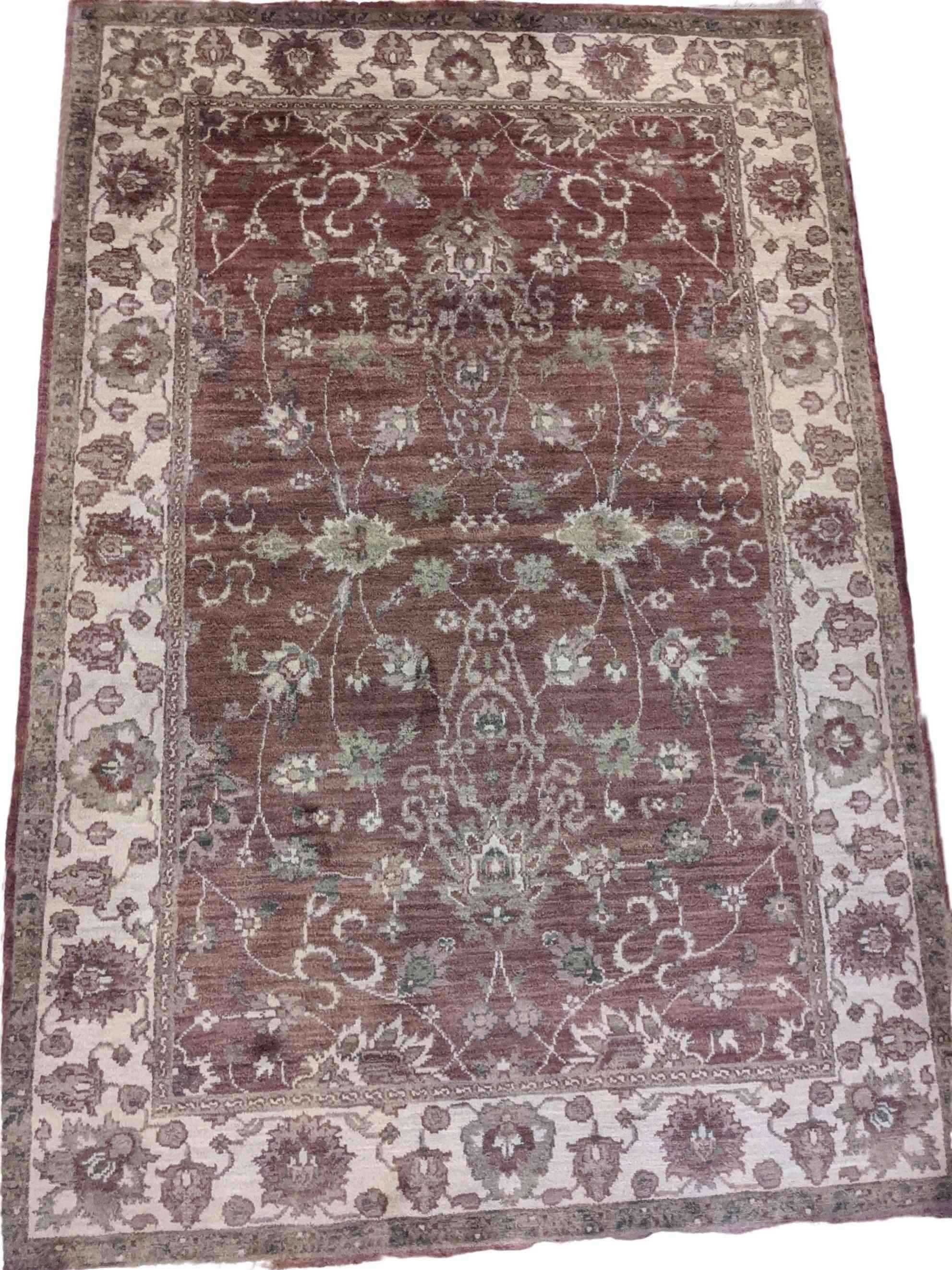 185 x 125 cm ziegler Beige Rug - Rugoutlet