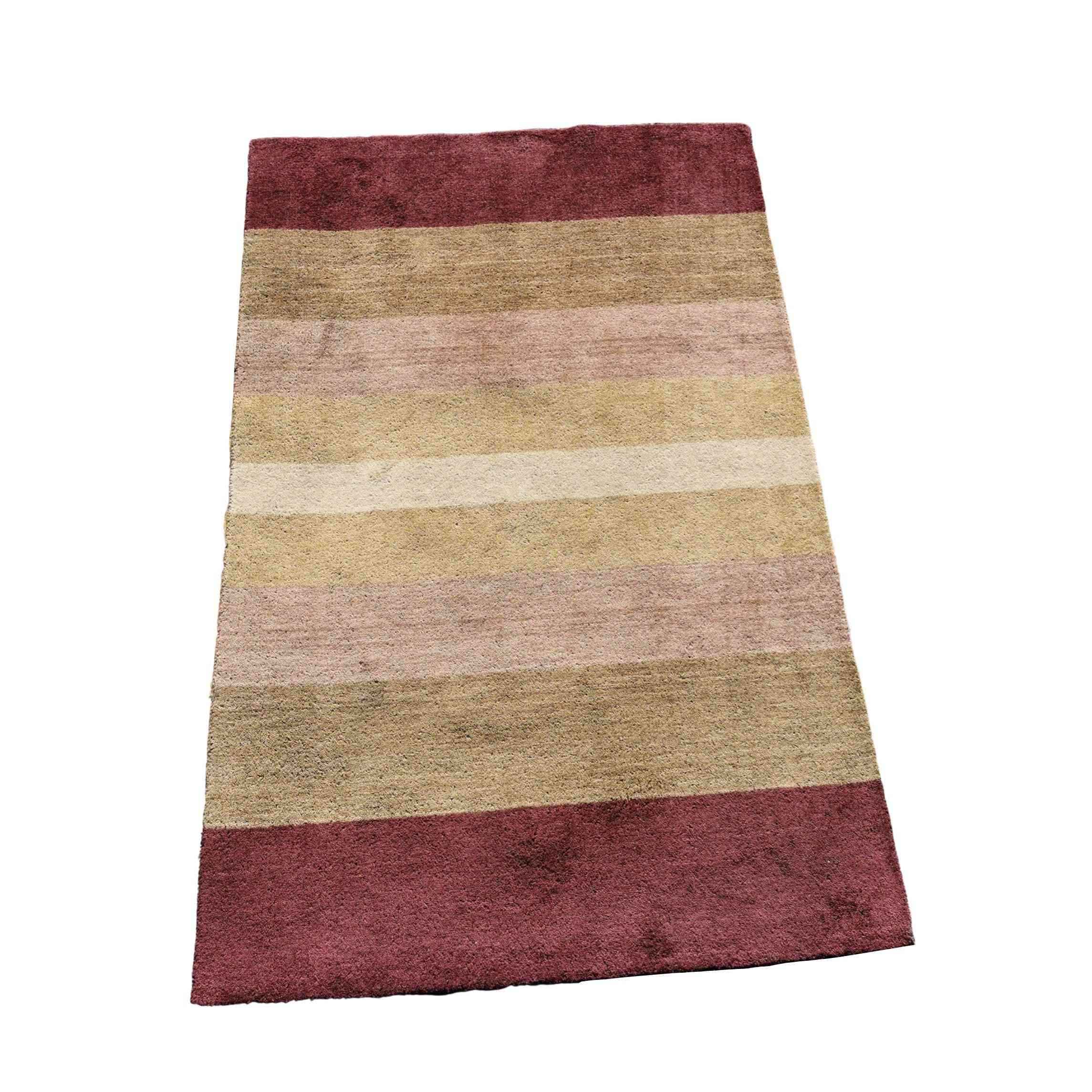 185 x 130 cm Contemporary Modern Brown Rug - Rugmaster