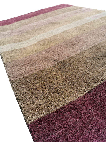 185 x 130 cm Contemporary Brown Rug - Rugoutlet