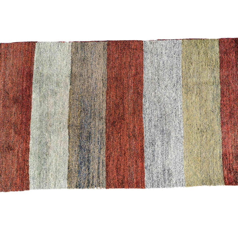 185 x 130 cm Modern Handmade Tribal Magenta Rug - Rugoutlet