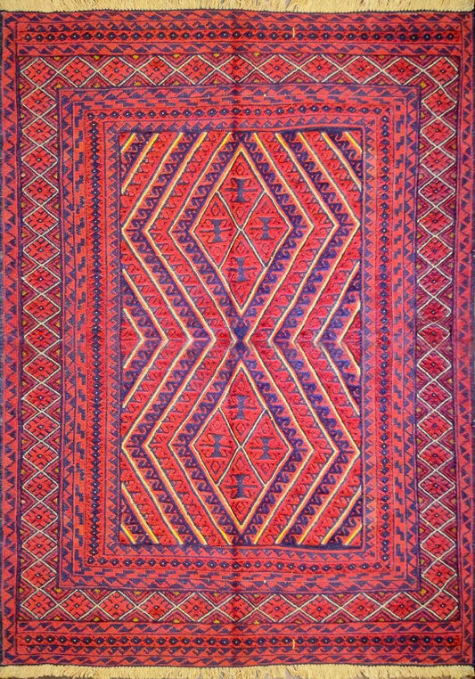 185 x 143 cm New Afghan Mushwani Rug