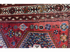 186 x 116 cm Shiraz Traditional Red Rug - Rugmaster