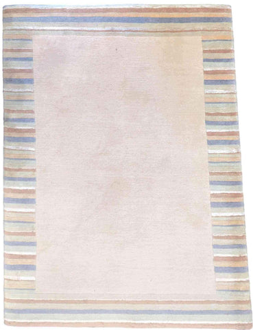 186 x 123 cm Handmade Grey & multicolour Rug - Rugoutlet