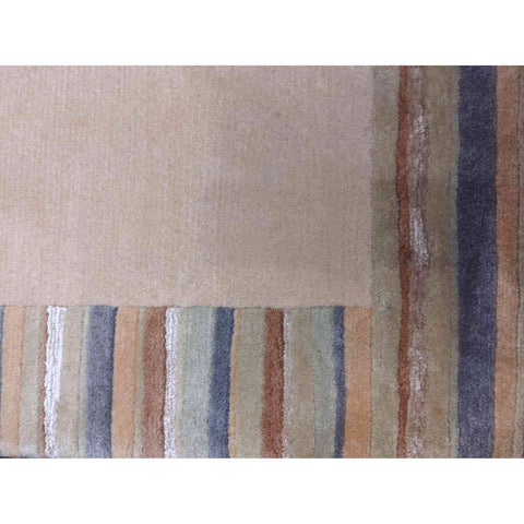 186 x 123 cm Handmade Grey & multicolour Rug - Rugoutlet
