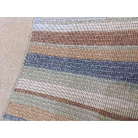 186 x 123 cm Handmade Grey & multicolour Rug - Rugoutlet