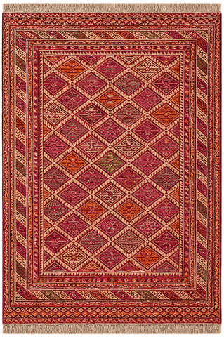 Afghan Moshvani Tribal Rug 273 x 207 cm (8.96 x 6.79 ft)