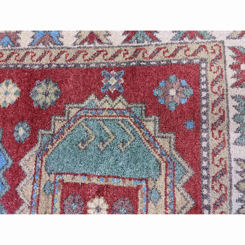 187 x 121 cm Kazak Magenta Rug - Rugoutlet