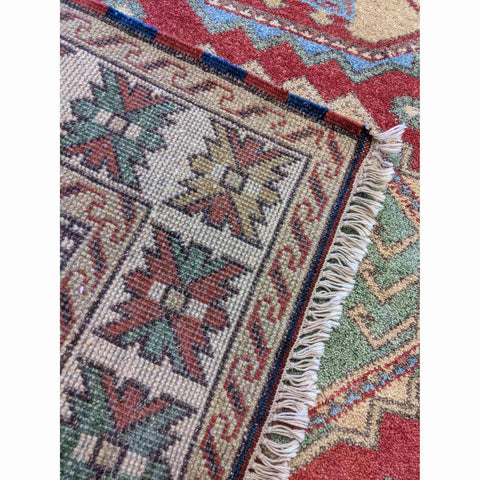 187 x 121 cm Kazak Magenta Rug - Rugoutlet