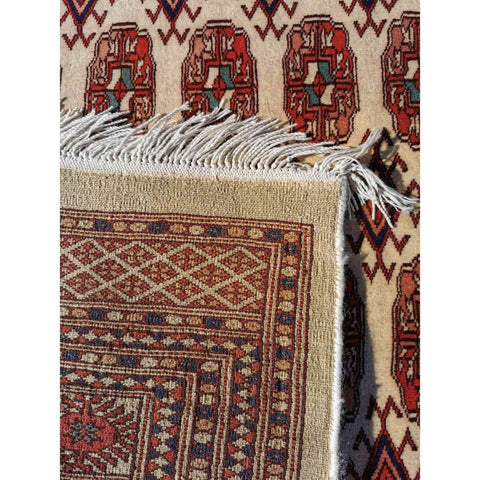 187 x 133 cm Pakistan Bokhara Geometric Brown Rug - Rugmaster