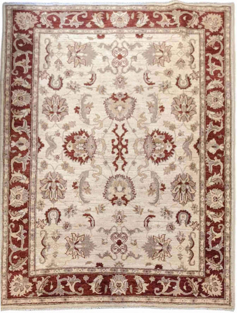 187 x 145 cm Ziegler Beige Rug - Rugoutlet