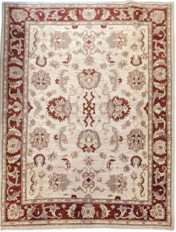 187 x 145 cm Ziegler Beige Rug - Rugoutlet