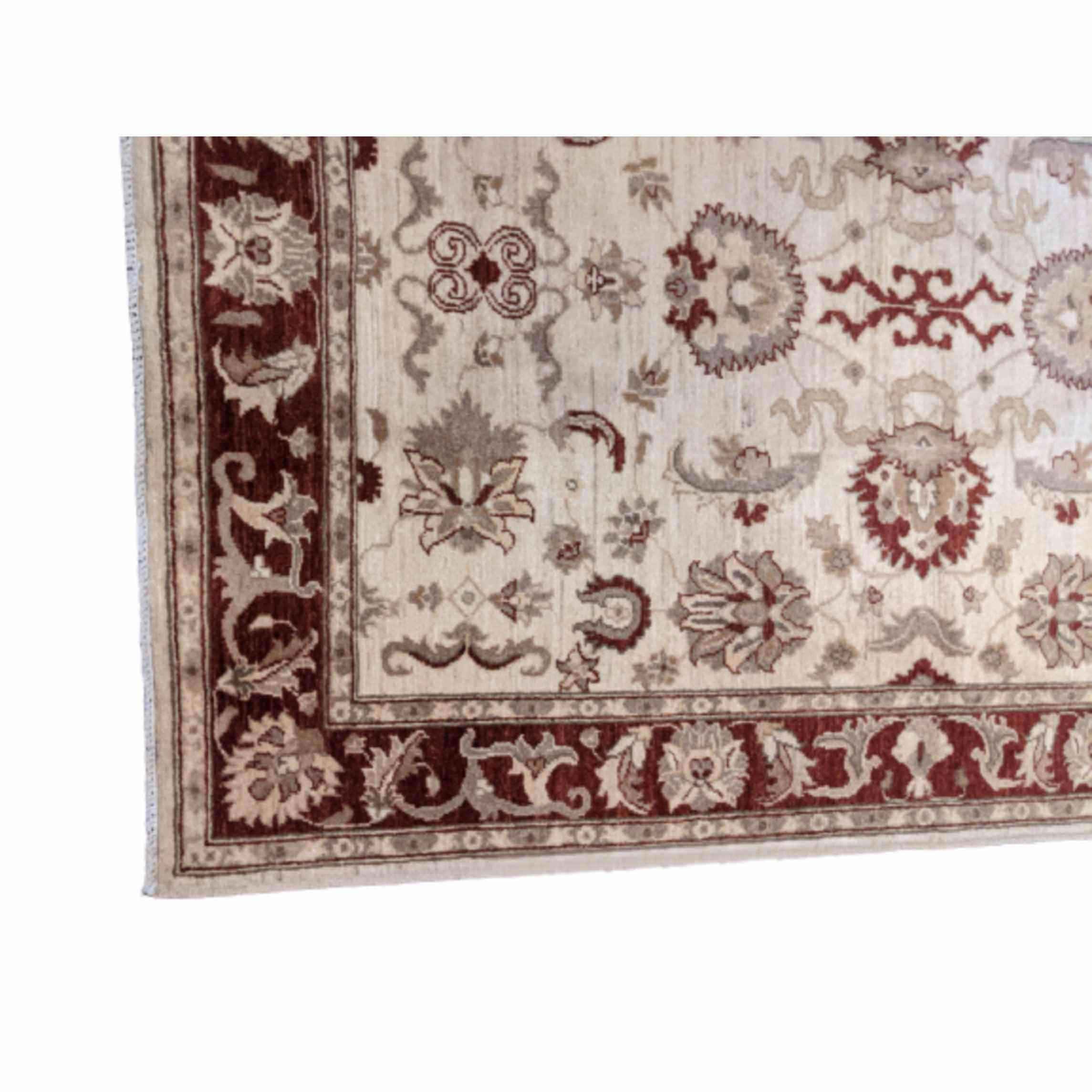 187 x 145 cm Ziegler Antique Beige Rug - Rugmaster