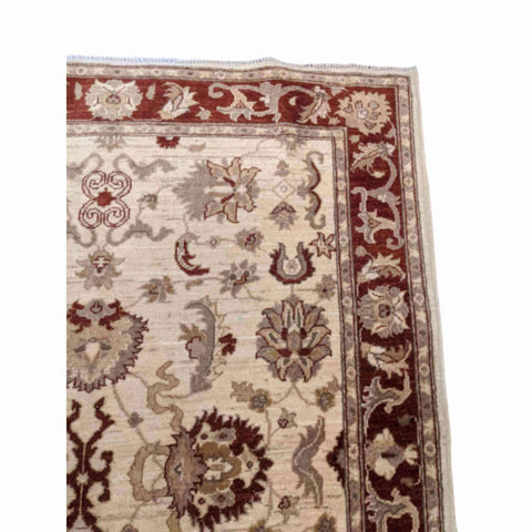 187 x 145 cm Ziegler Beige Rug - Rugoutlet