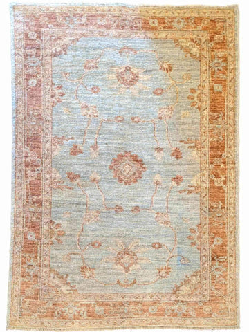 188 x 112 cm Ziegler Yellow Beige Rug - Rugoutlet