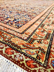 Colourful antique Persian malayer rug