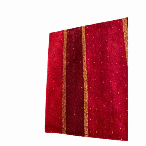 189 x 122 cm Persian Gabbeh Tribal Red Rug - Rugmaster