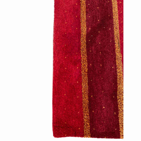 189 x 122 cm Persian Gabbeh Tribal Red Rug - Rugmaster