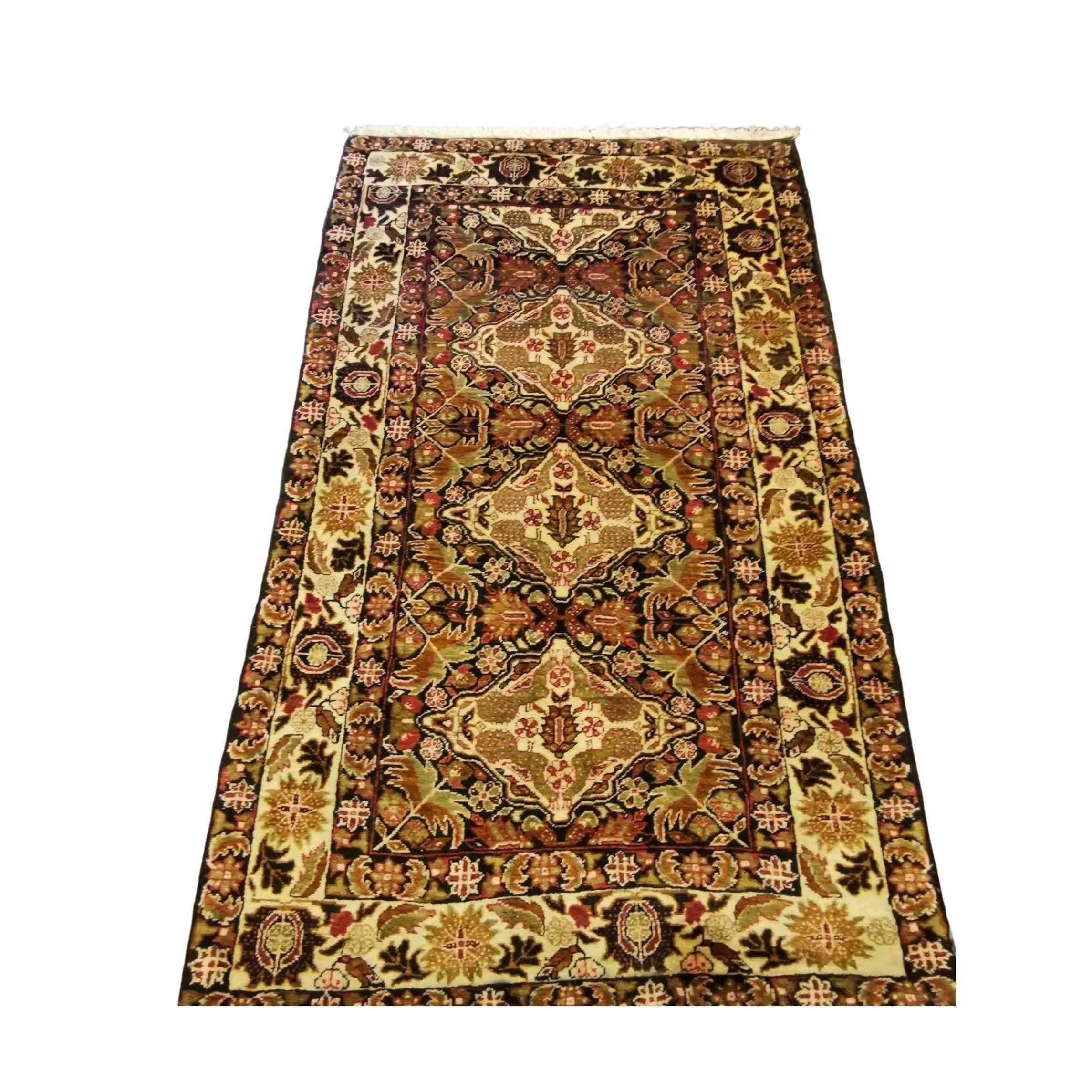 190 x 111 cm Persian Baluch Traditional Brown Rug - Rugoutlet