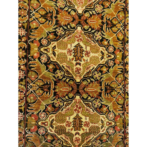 190 x 111 cm Persian Baluch Traditional Brown Rug - Rugmaster