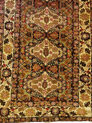 190 x 111 cm Persian Baluch Traditional Brown Rug - Rugmaster