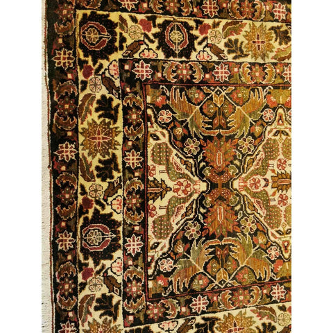 190 x 111 cm Persian Baluch Traditional Brown Rug - Rugmaster