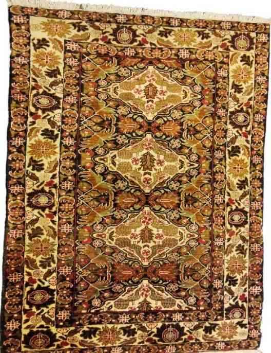 190 x 111 cm Persian Baluch Traditional Brown Rug - Rugmaster