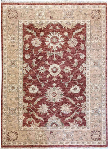 190 x 129 cm Ziegler Antique Beige Rug - Rugmaster