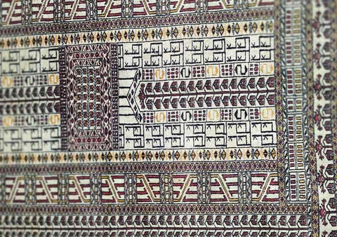 190 x 130 cm Pakistan Bukhara Hachloo design Traditional Yellow Rug - Rugoutlet