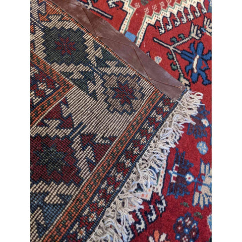 190 x 148 cm Persian Yalameh Tribal Red Rug - Rugmaster