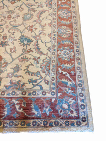 190 x 149 cm Ziegler Beige Rug - Rugoutlet