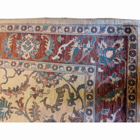 190 x 149 cm Ziegler Beige Rug - Rugoutlet