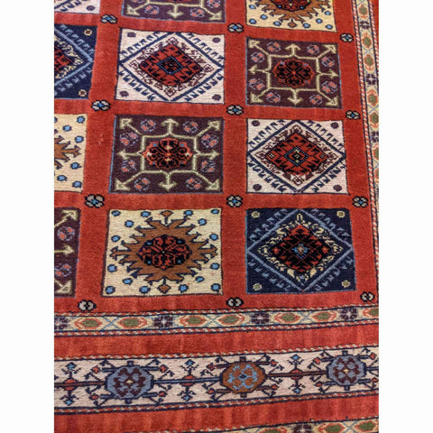191 x 134 cm Sumak Tribal Red Rug - Rugmaster