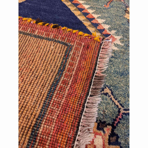 192 x 100 cm Persian Gabbeh Tribal Yellow Rug - Rugoutlet