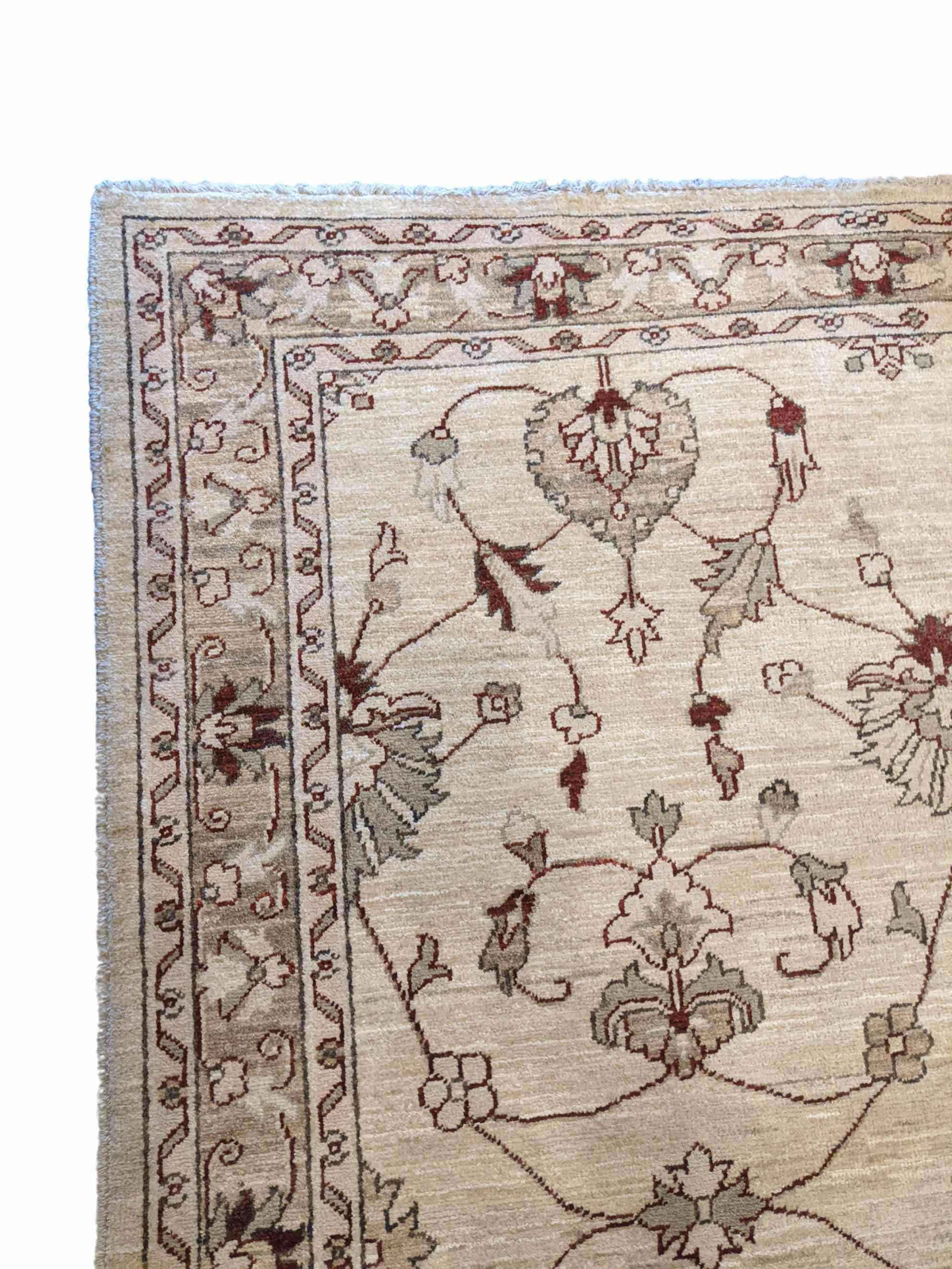 192 x 151 cm Ziegler Antique Beige Rug - Rugmaster