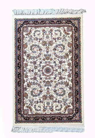 193 x 130 cm Tabriz Powerloom Traditional Brown Rug - Rugoutlet