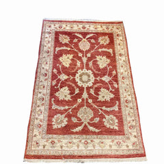 194 x 124 cm Ziegler Antique Beige Rug - Rugmaster