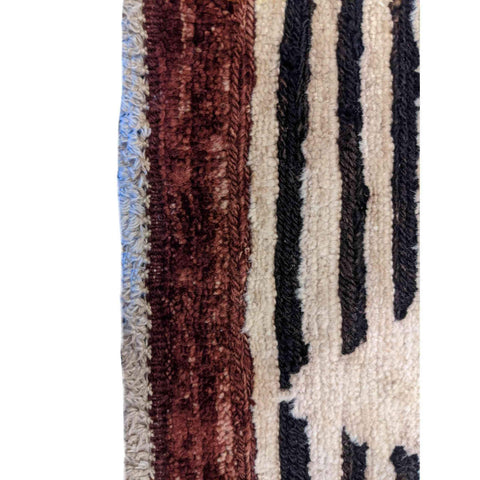 194 x 142 cm Modern Natural Dye Modern Beige Rug - Rugmaster