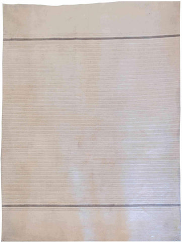195 x 145 cm Hand made Grey Rug - Rugoutlet