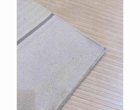 195 x 145 cm Hand made Grey Rug - Rugoutlet