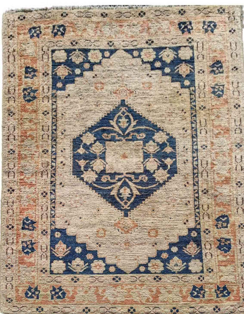 195 x 153 cm ziegler Beige Rug - Rugoutlet