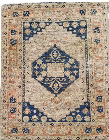 195 x 153 cm ziegler Beige Rug - Rugoutlet
