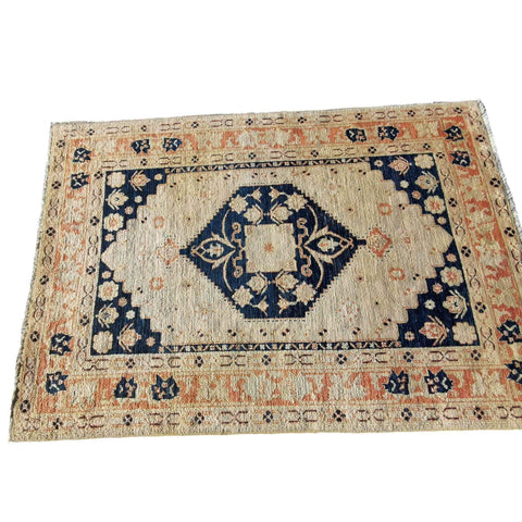 195 x 153 cm ziegler Beige Rug - Rugoutlet