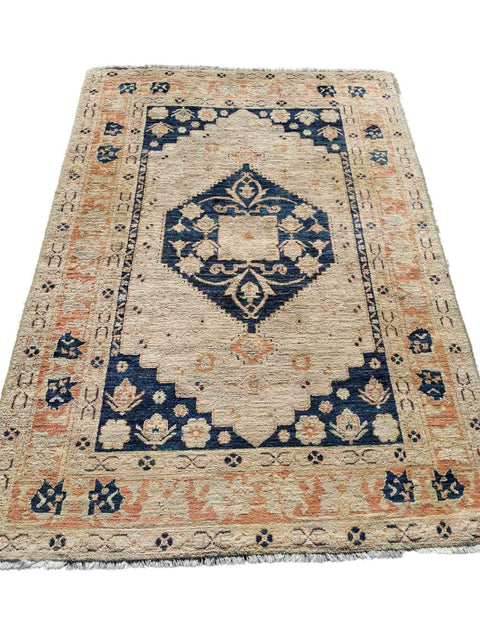 195 x 153 cm ziegler Antique Beige Rug - Rugmaster