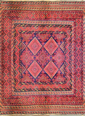 195 x 162 cm New Afghan Mushwani Rug