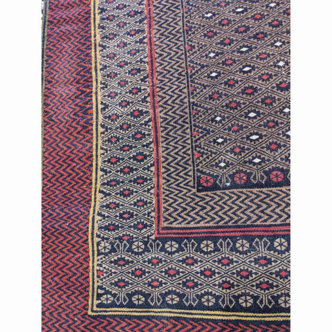 196 x 120 cm Fine Sumak Traditional Red Rug - Rugoutlet