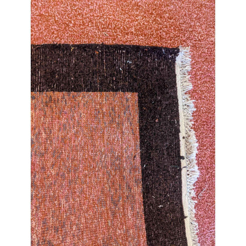 197 x 141 cm Hand made Gabbeh Red Rug - Rugoutlet