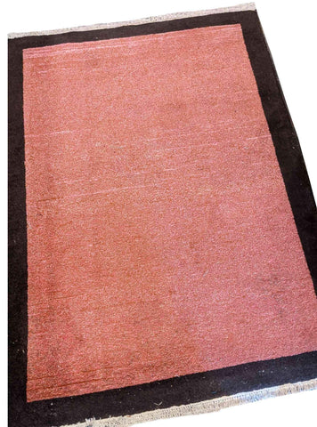 197 x 141 cm Hand made Gabbeh Red Rug - Rugoutlet